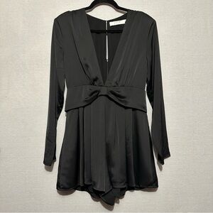 ASTR the Label black romper - size medium